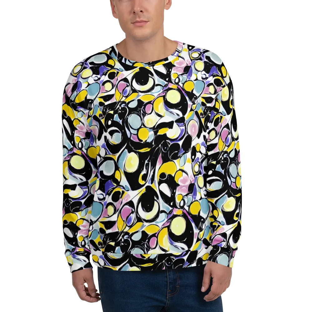 Electric Bubblegum on Sweatshirt — Front