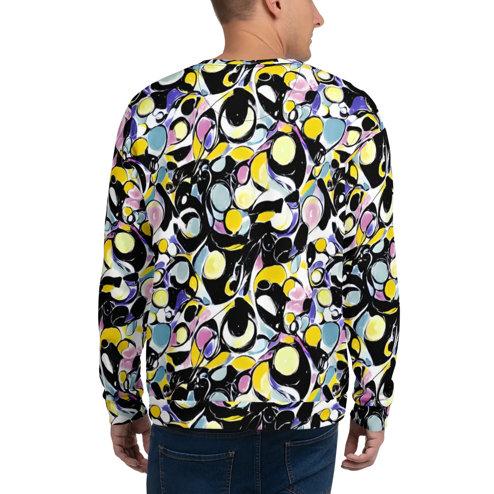 Electric Bubblegum on Sweatshirt — Back
