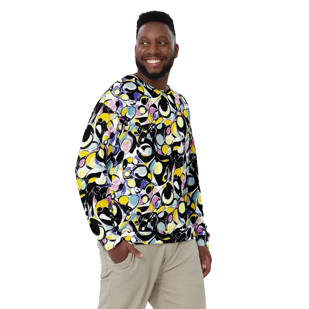 Electric Bubblegum on Sweatshirt — Front
