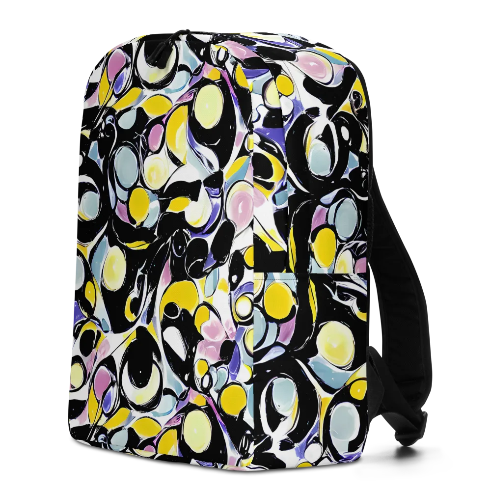 Electric Bubblegum on Minimalist Backpack — Left