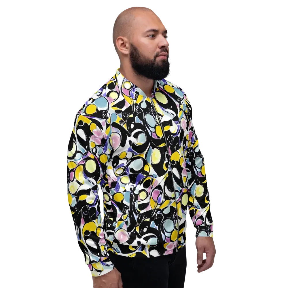 Electric Bubblegum on Bomber Jacket — Right