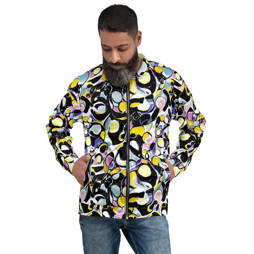 Electric Bubblegum on Bomber Jacket — Front
