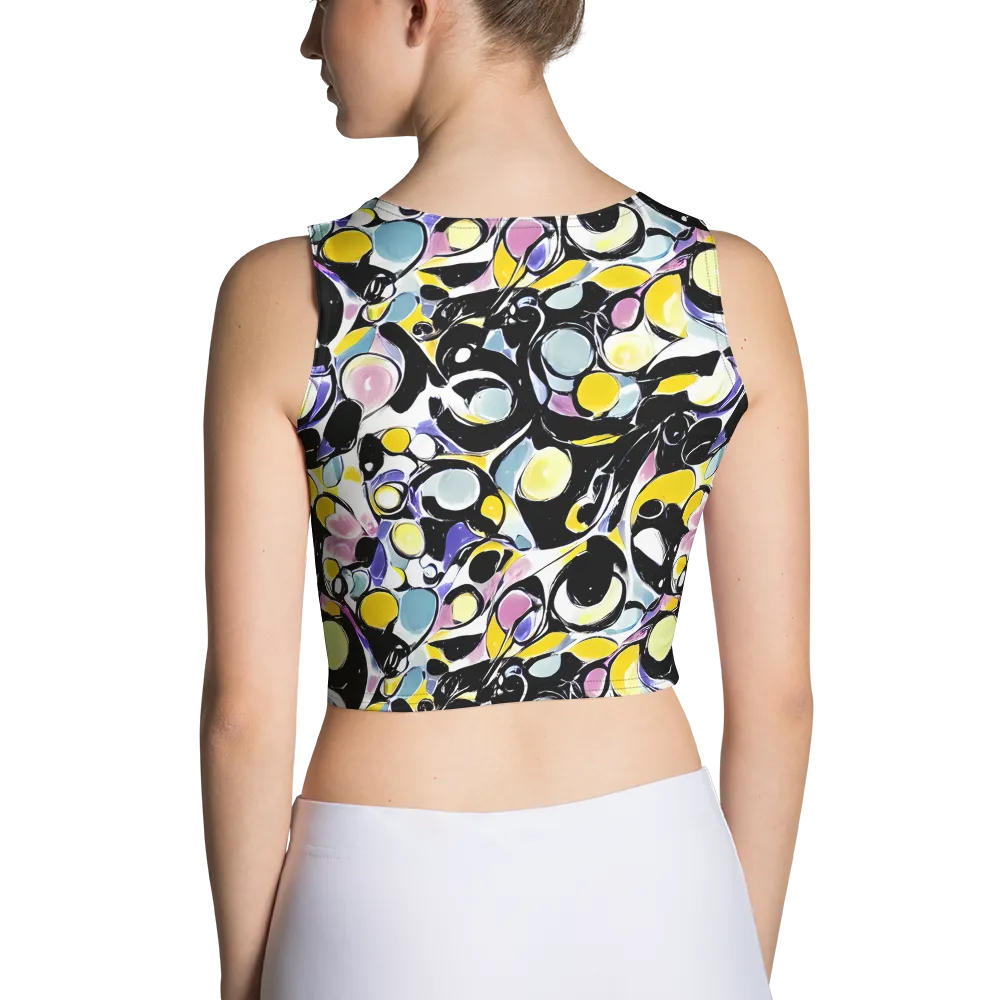 Electric Bubblegum on Crop Top — Back