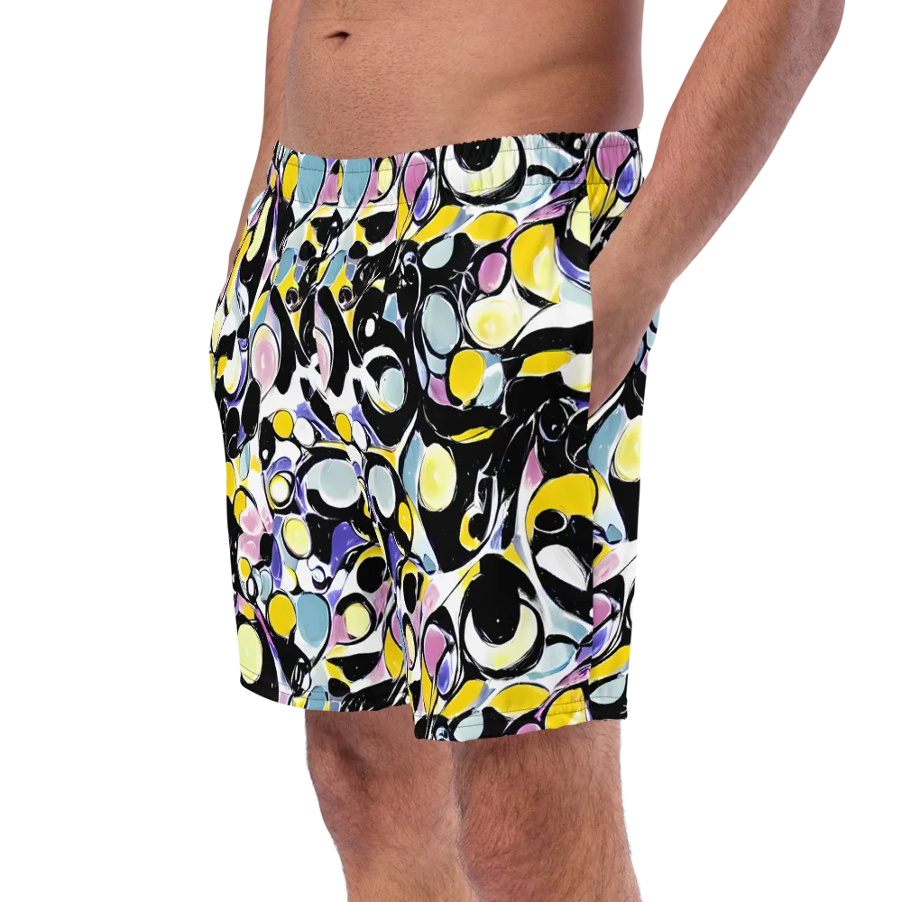 Electric Bubblegum on Swim Trunks — Left Front