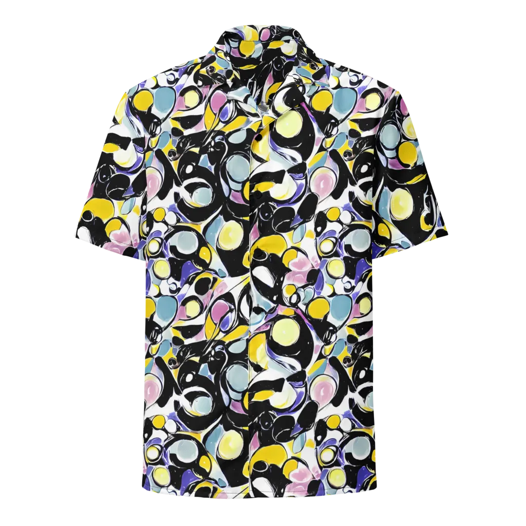 Electric Bubblegum on Button Shirt — Front
