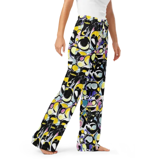 Electric Bubblegum on a Women's Pajama Pants