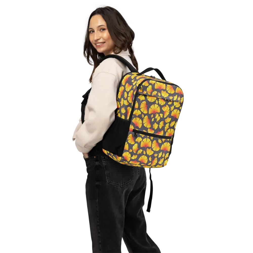 Autumn Radiance on Utility Backpack — Back