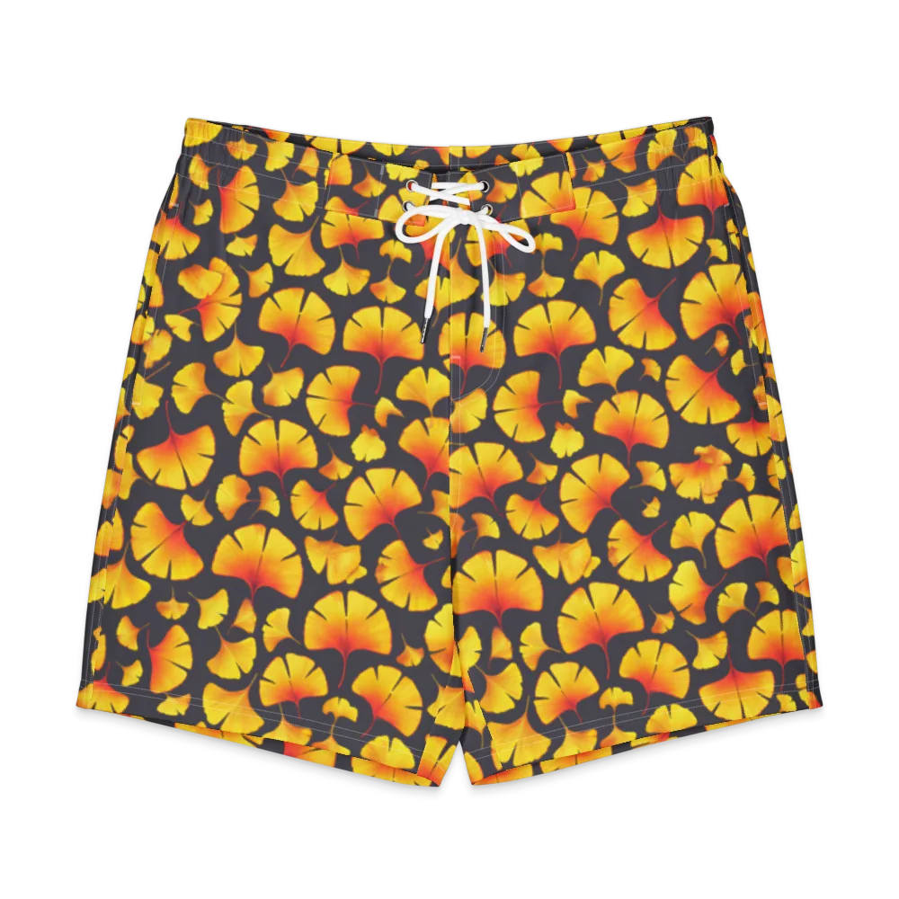 Autumn Radiance on Men's Board Shorts — Front