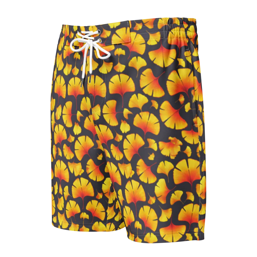 Autumn Radiance on Men's Board Shorts — Front