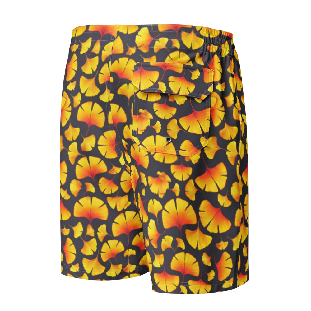 Autumn Radiance on Men's Board Shorts — Back