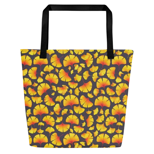 Autumn Radiance on a Large Tote Bag W/ Pocket