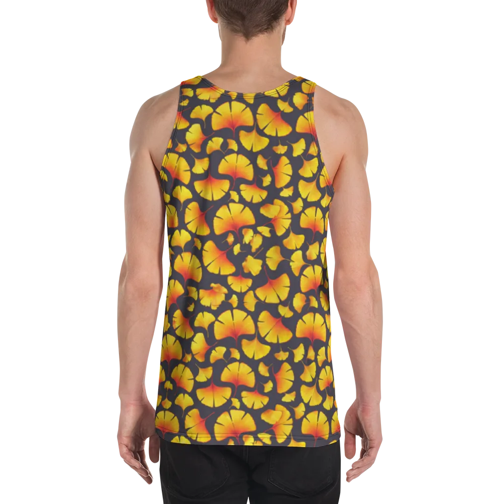 Autumn Radiance on Men's Tank Top — Back