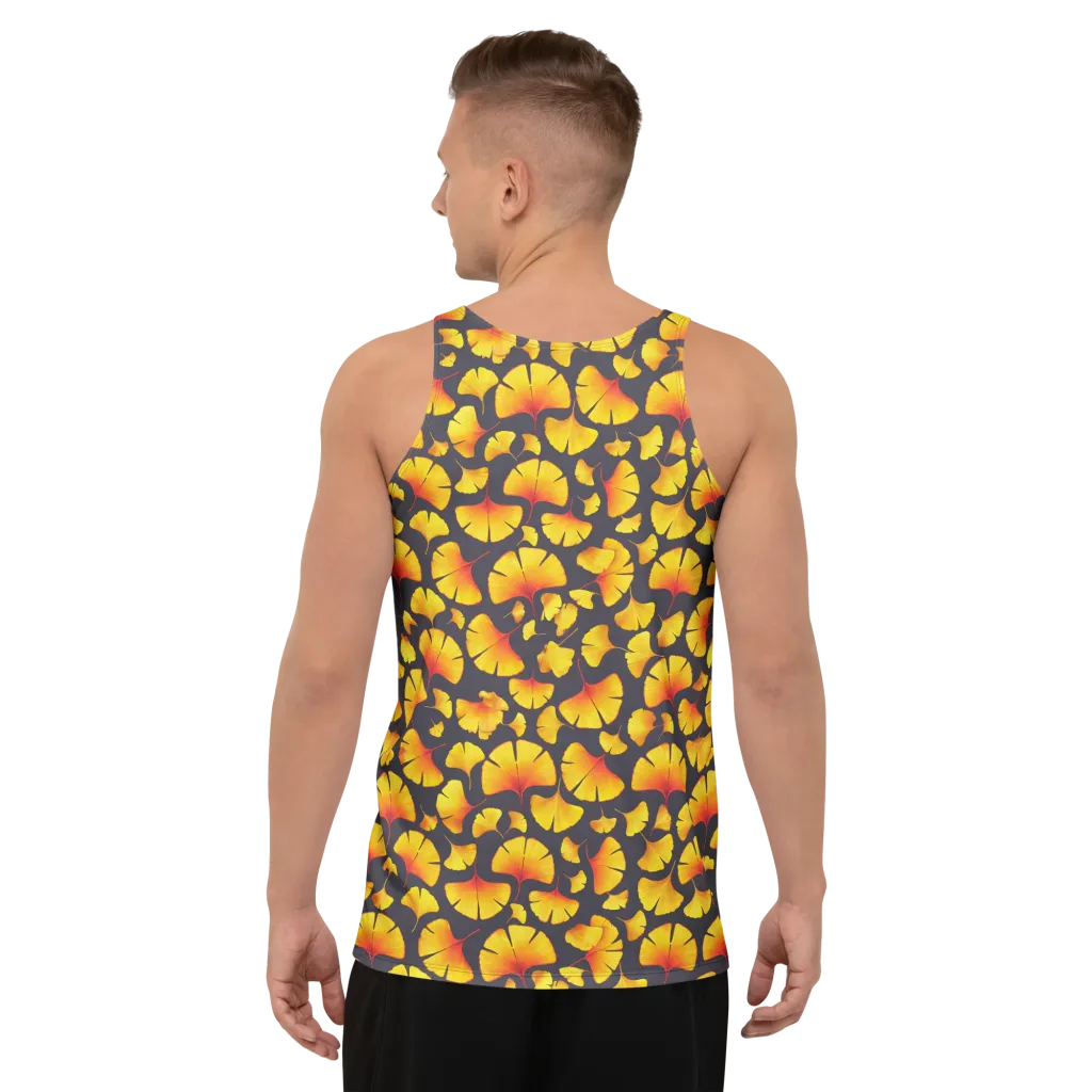 Autumn Radiance on Men's Tank Top — Back