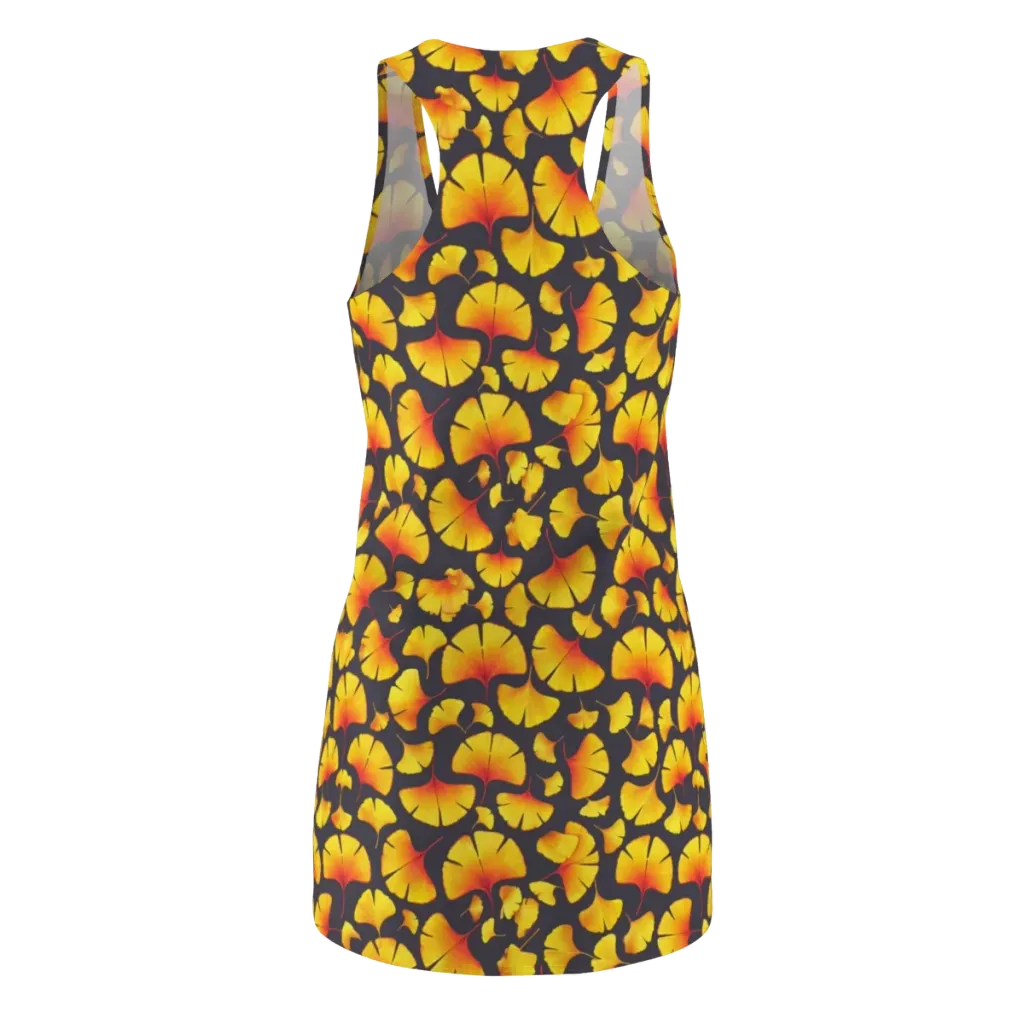 Autumn Radiance on Racerback Dress — Back