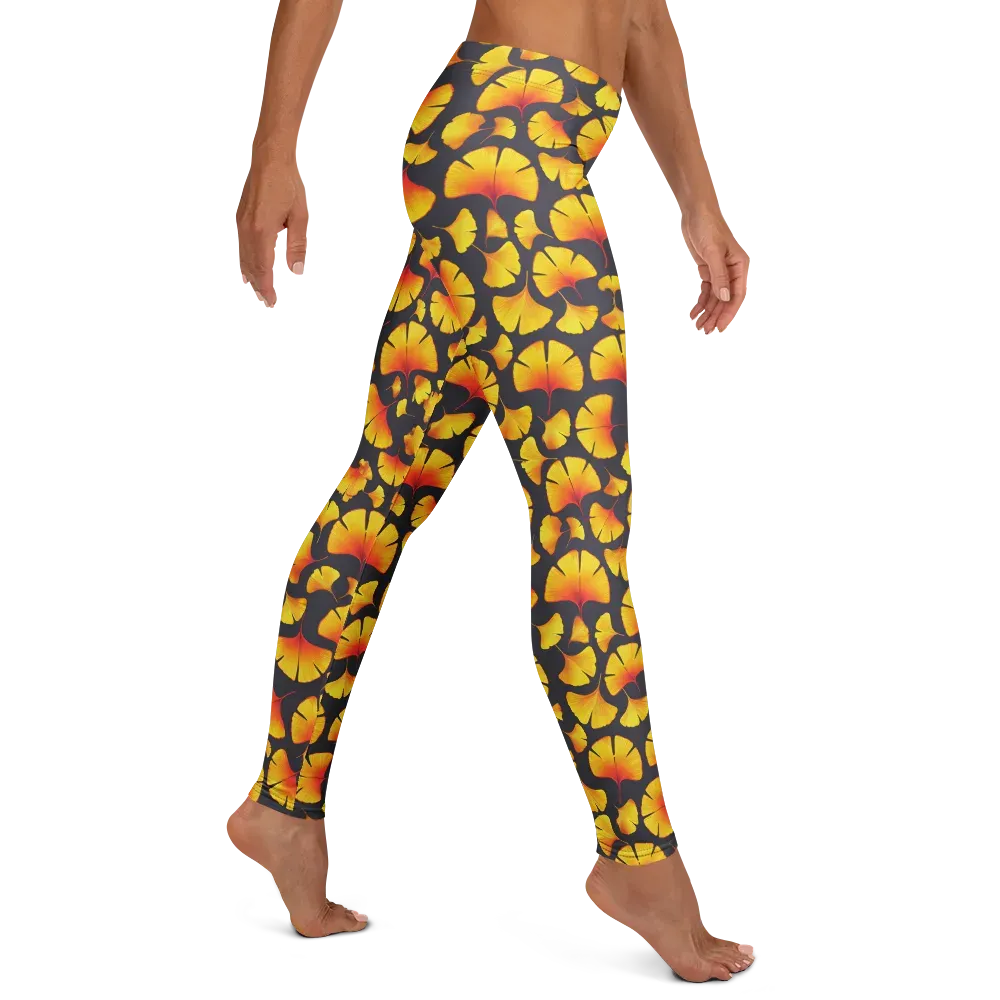 Autumn Radiance on Leggings — Right