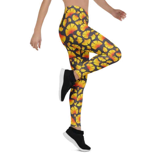 Autumn Radiance on a Leggings