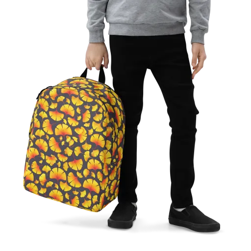 Autumn Radiance on a Minimalist Backpack