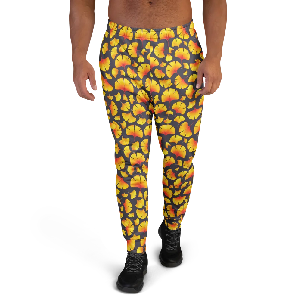 Autumn Radiance on Men's Joggers — Front