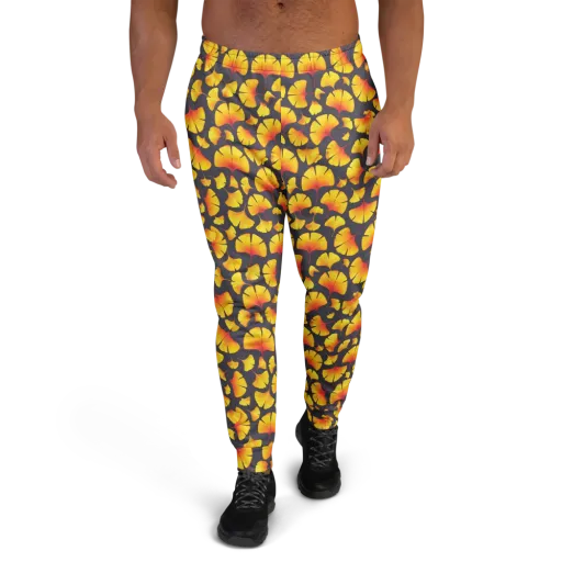 Autumn Radiance on a Men's Joggers