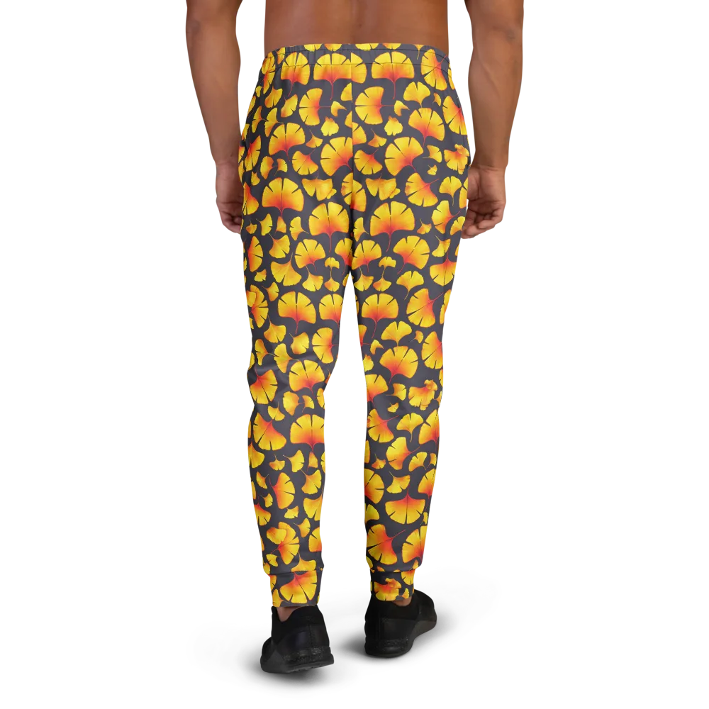Autumn Radiance on Men's Joggers — Back