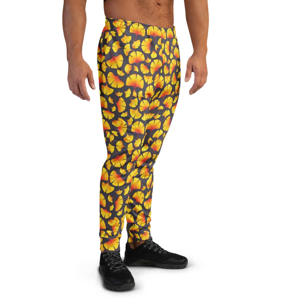 Autumn Radiance on Men's Joggers — Right