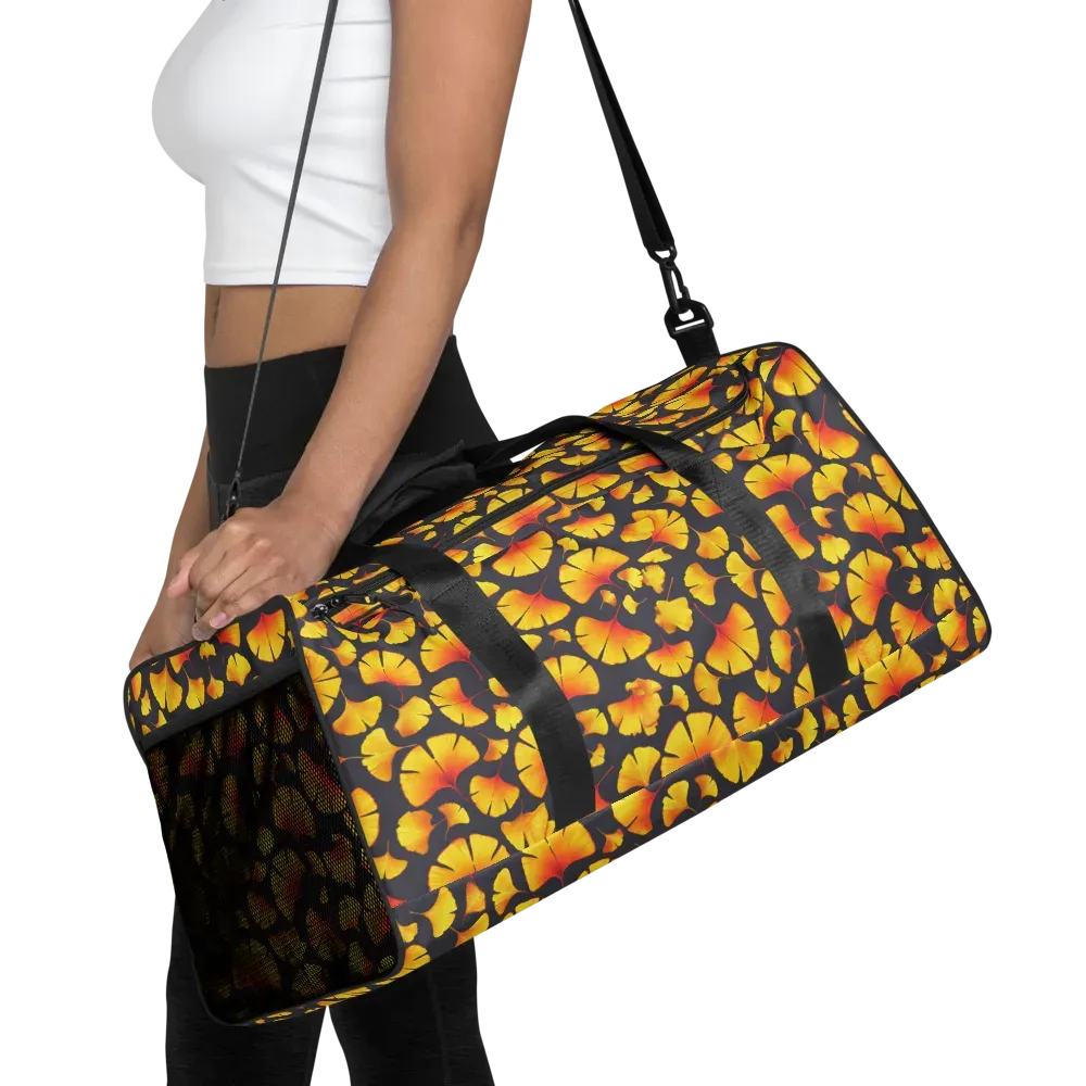 Autumn Radiance on Duffle Bag — Front