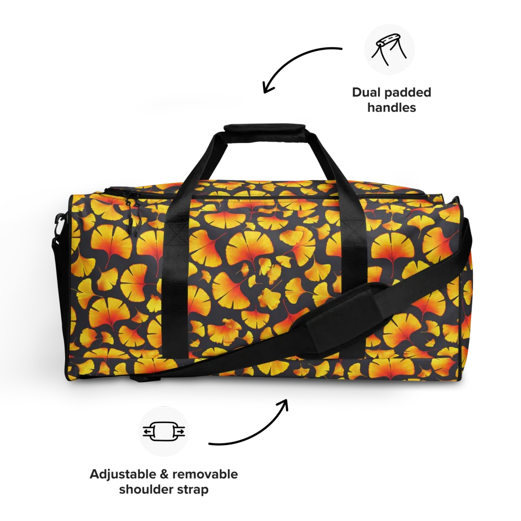 Autumn Radiance on Duffle Bag — Front
