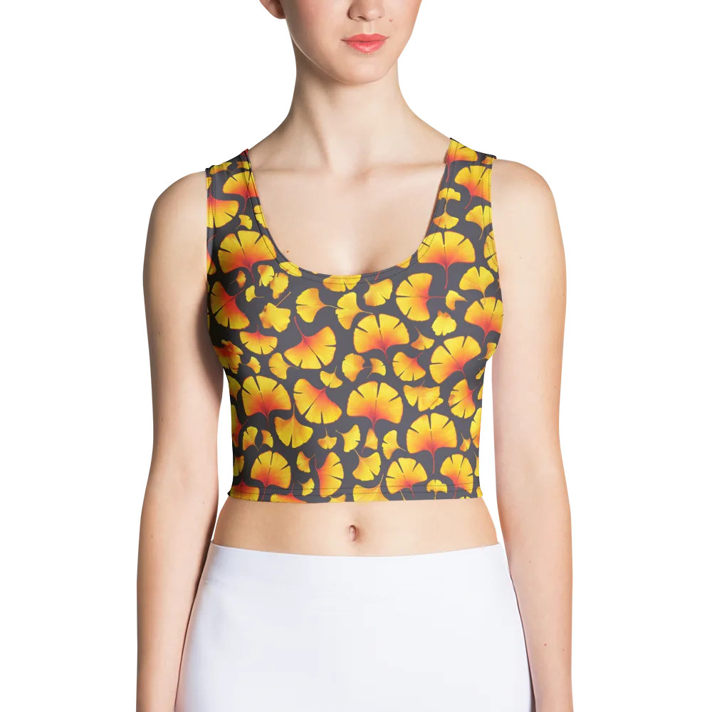 Autumn Radiance on Crop Top — Front