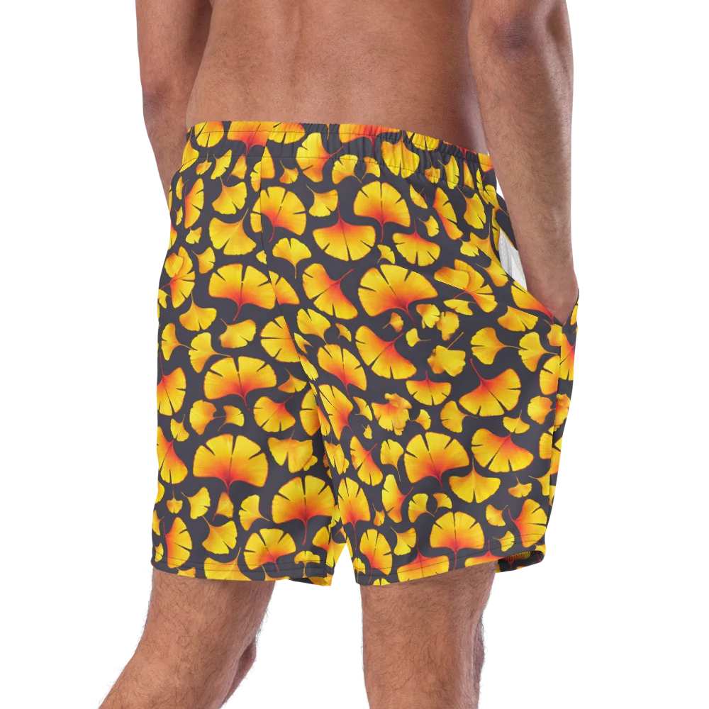 Autumn Radiance on Swim Trunks — Right Back