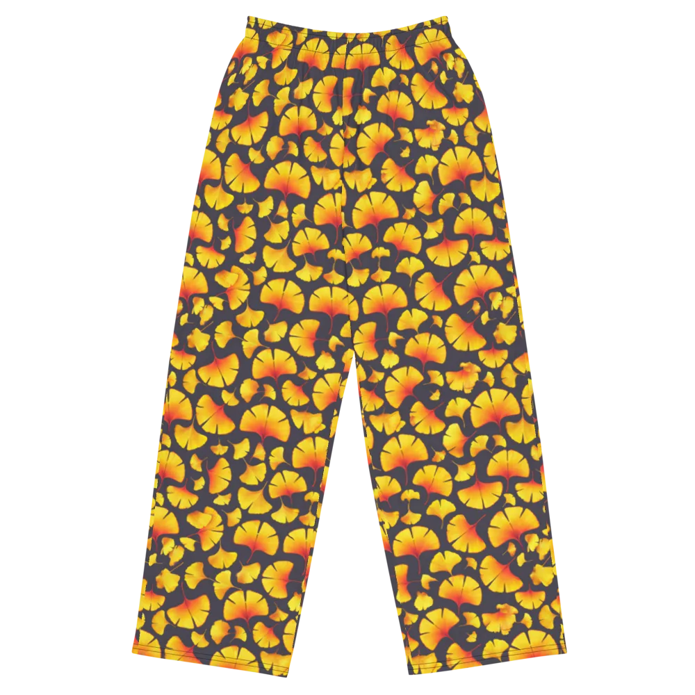 Autumn Radiance on Wide-Leg Pants — Front