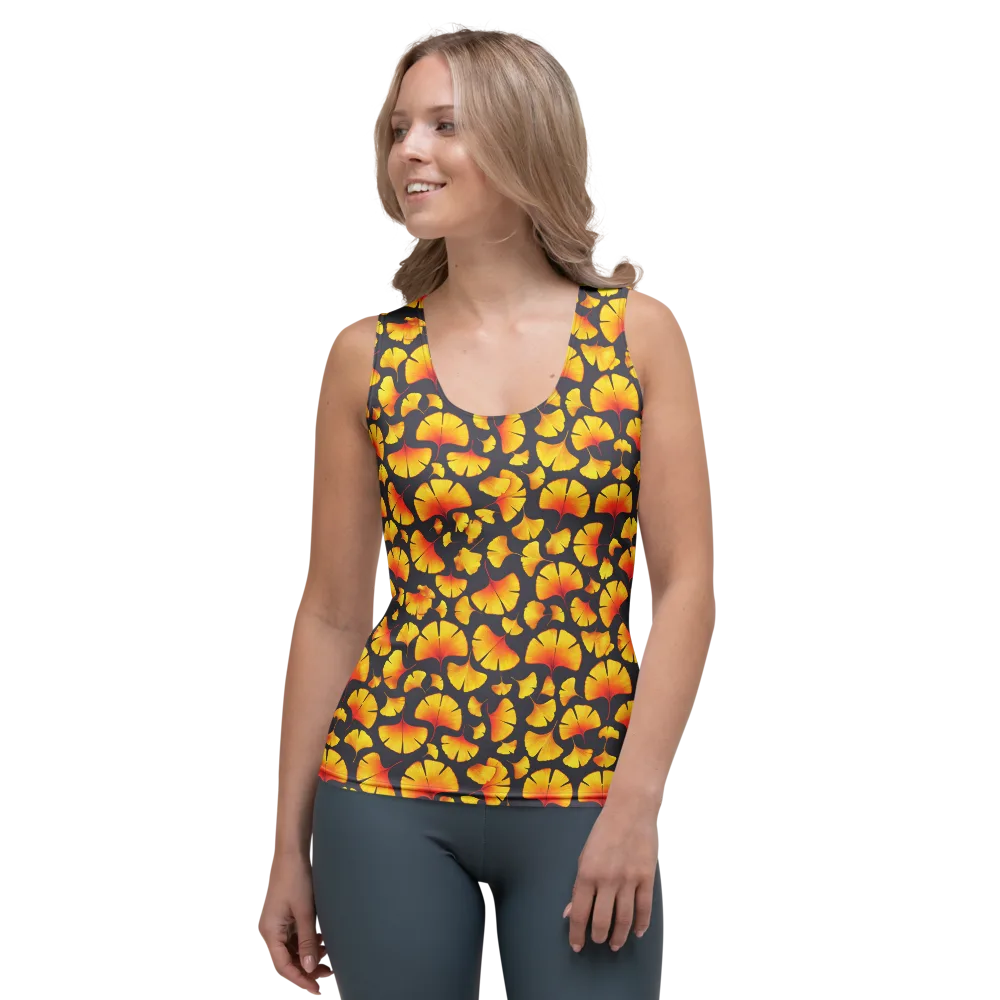 Autumn Radiance on Women's Tank Top — Front