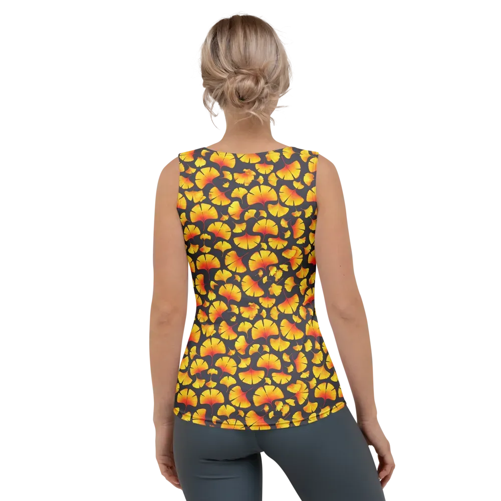 Autumn Radiance on Women's Tank Top — Back