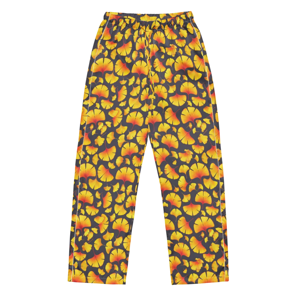 Autumn Radiance on Women's Pajama Pants — Front
