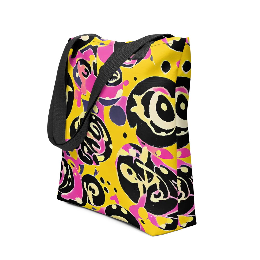 Neon Ink Parade on Tote Bag — Front