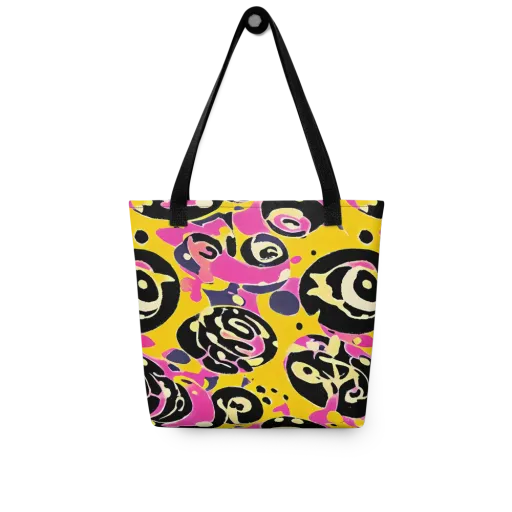 Neon Ink Parade on a Tote Bag