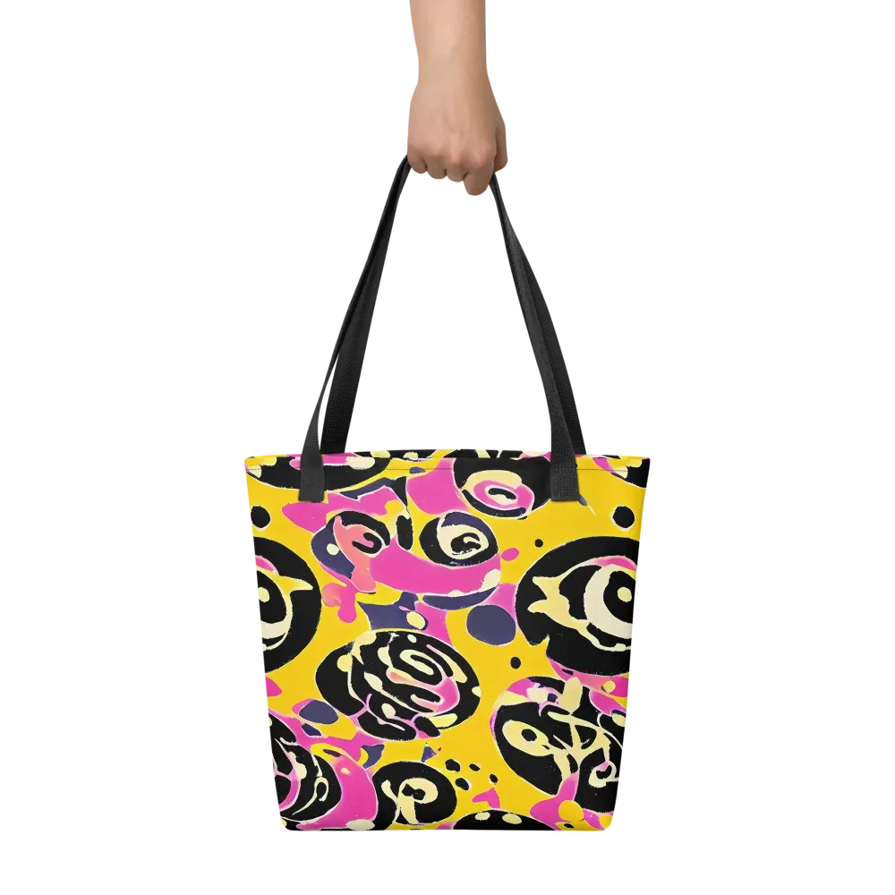 Neon Ink Parade on Tote Bag — Front