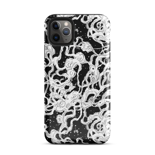 Inkstorm Ribbons on a Tough Case for iPhone®