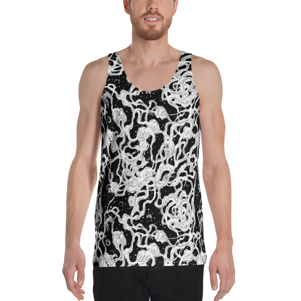 Inkstorm Ribbons on Men's Tank Top — Front