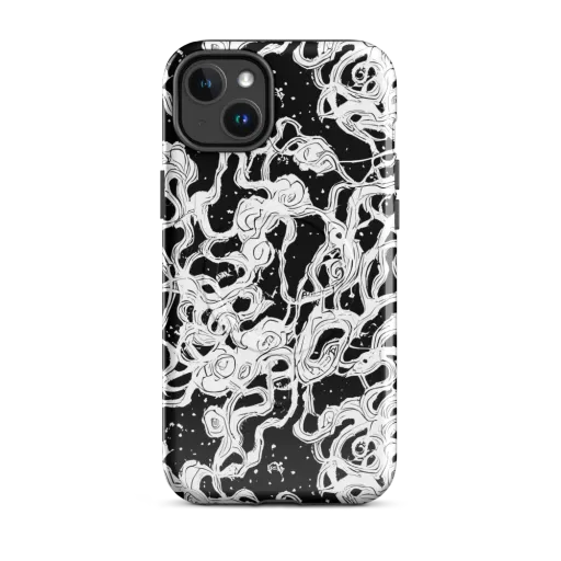 Inkstorm Ribbons on a MagSafe Tough Case for iPhone®
