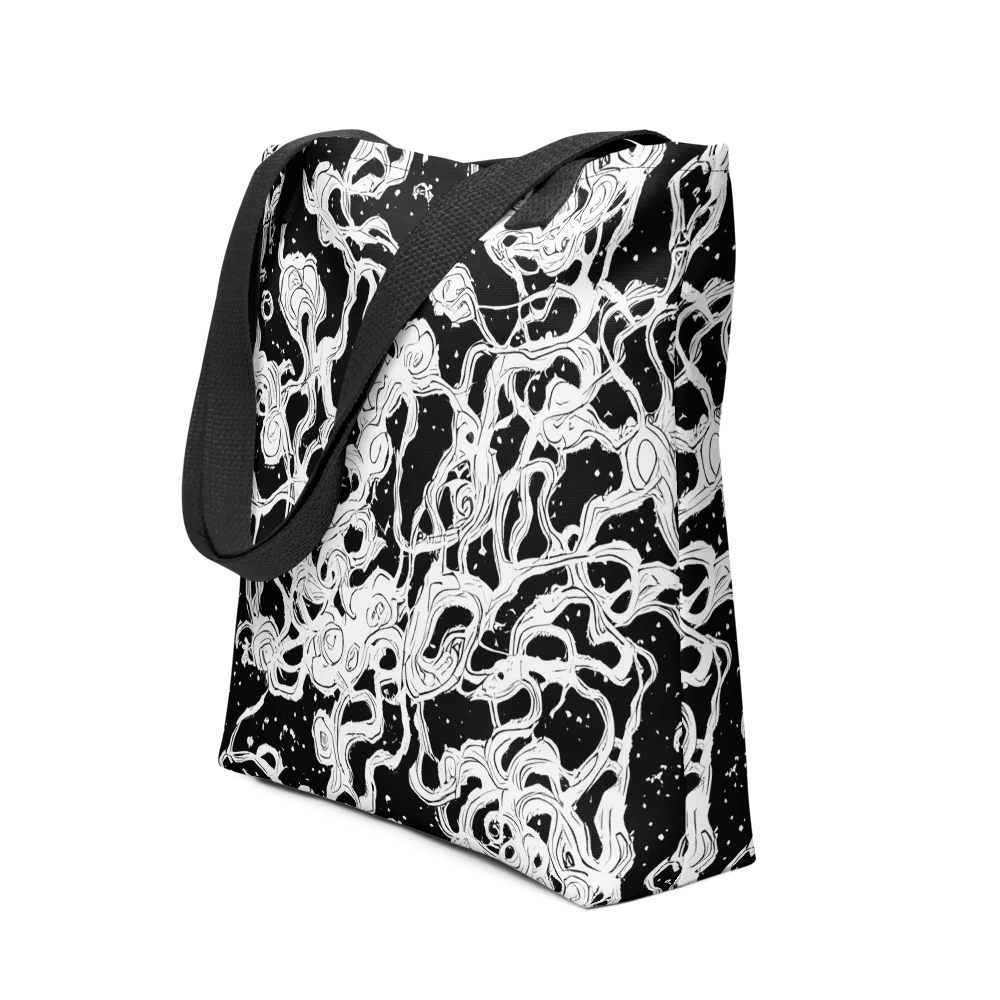 Inkstorm Ribbons on Tote Bag — Front