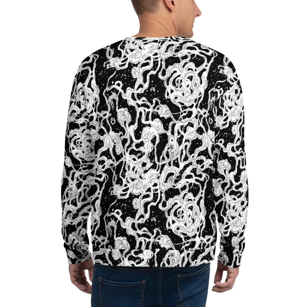 Inkstorm Ribbons on Sweatshirt — Back
