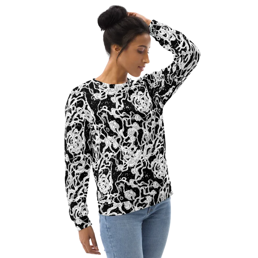 Inkstorm Ribbons on Sweatshirt — Right Front