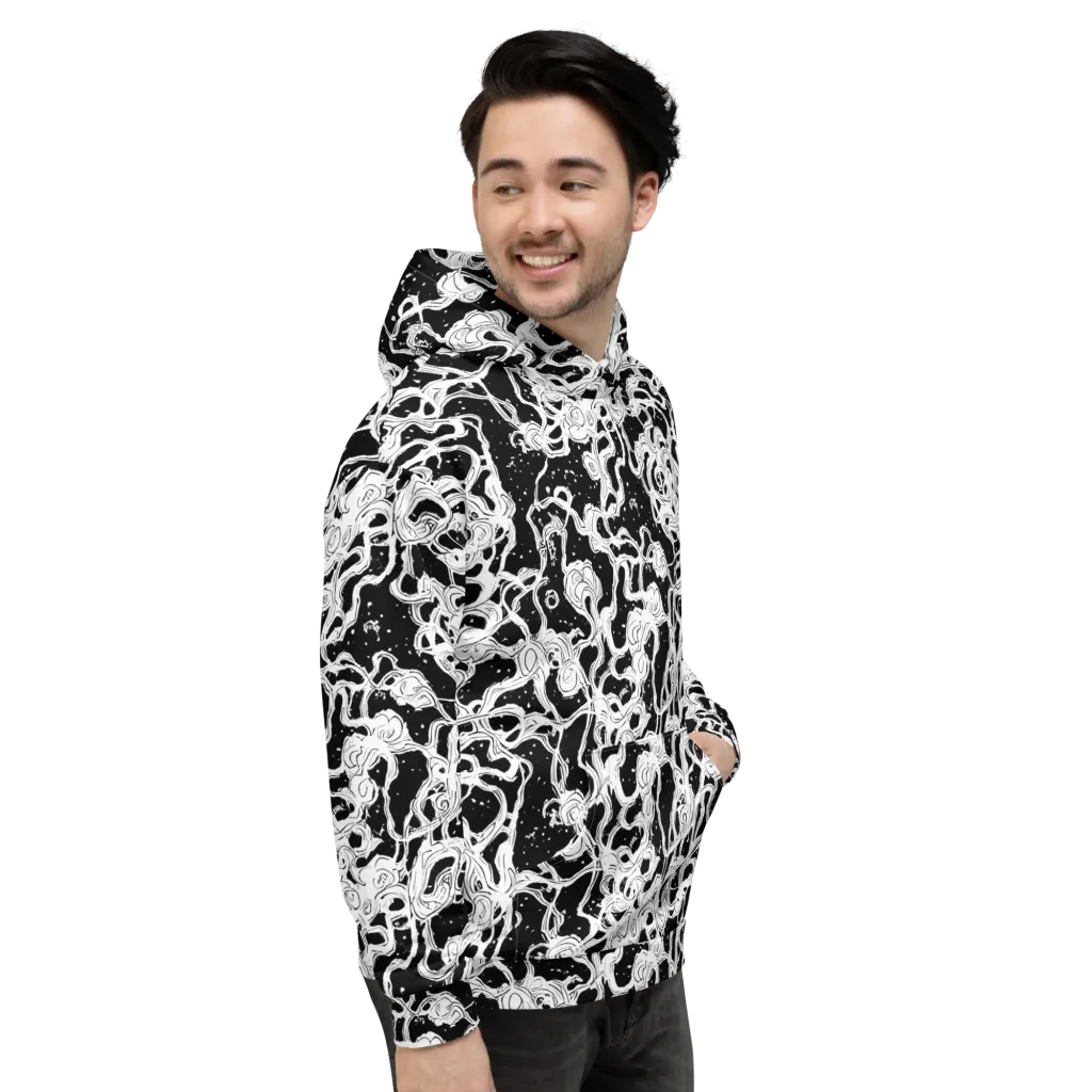 Inkstorm Ribbons on Hoodie — Right