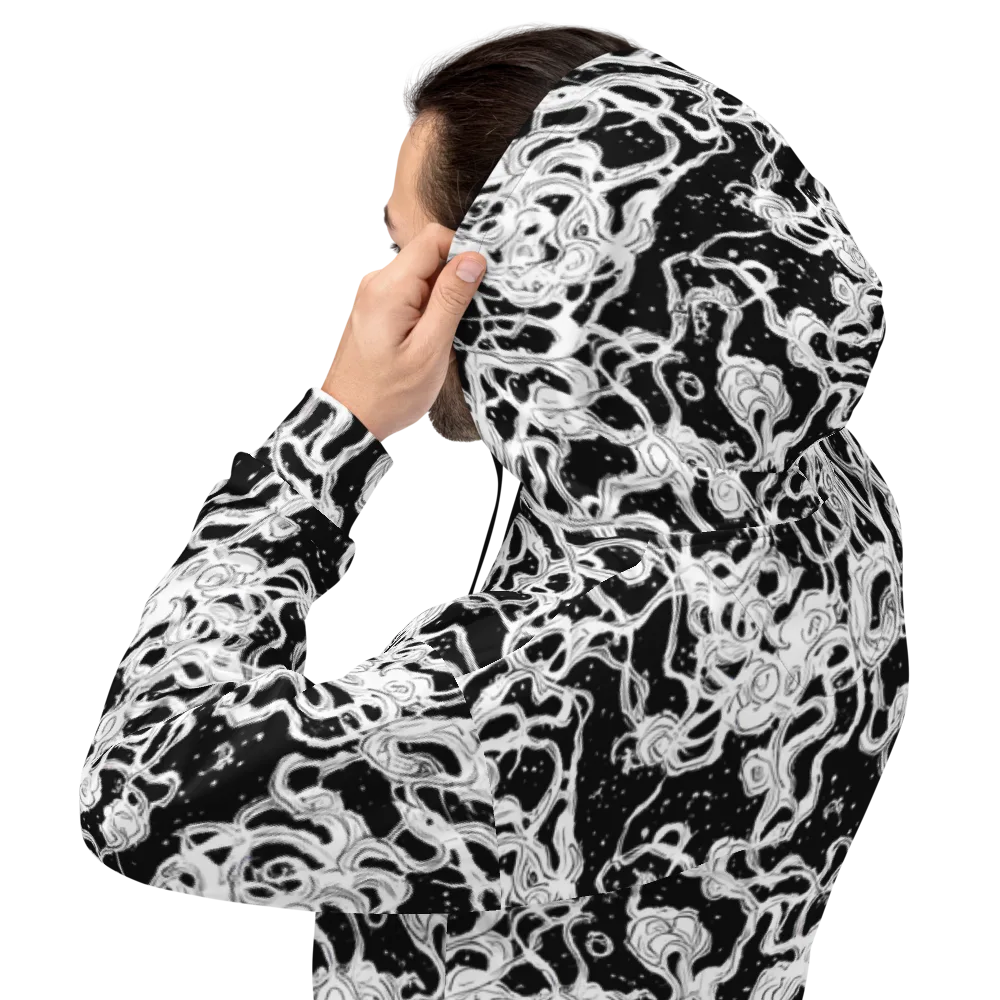 Inkstorm Ribbons on Hoodie — Back