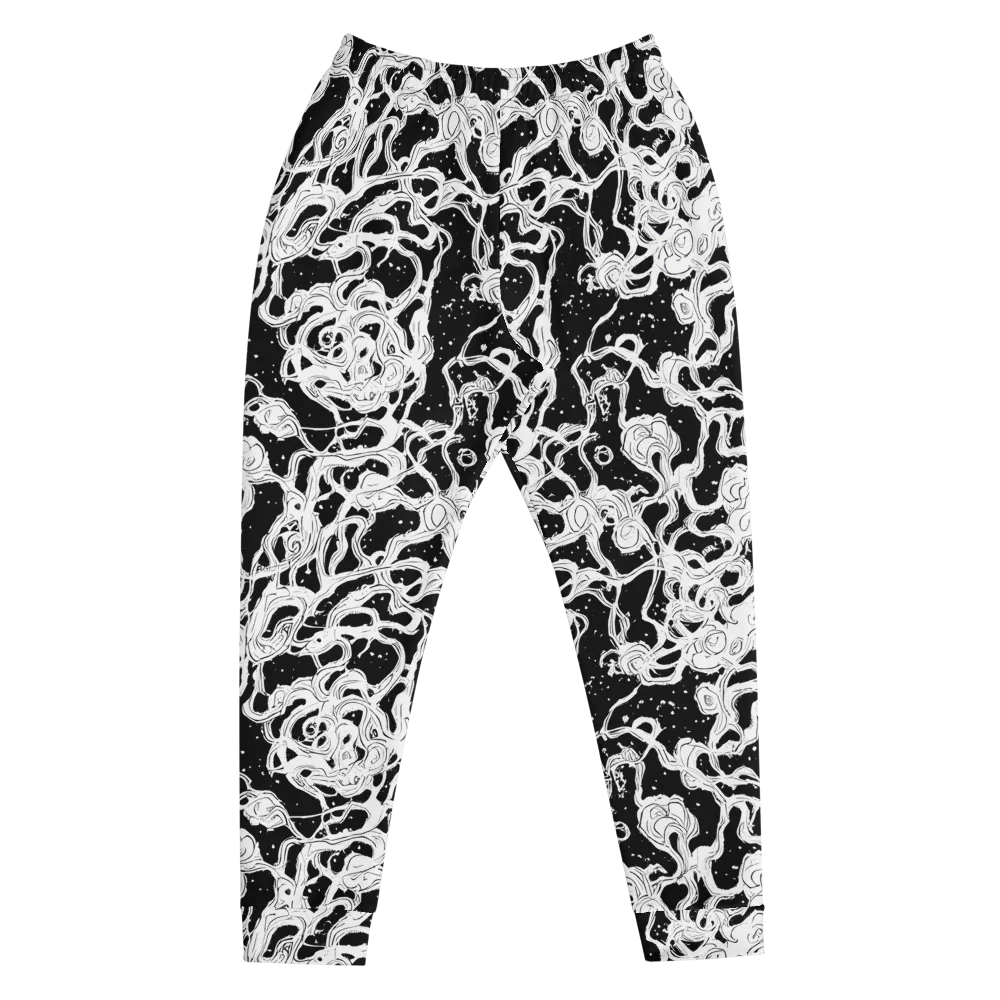 Inkstorm Ribbons on Men's Joggers — Front