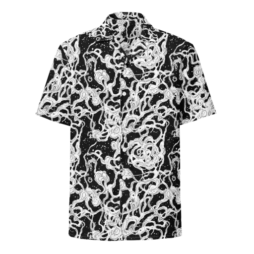 Inkstorm Ribbons on a Button Shirt