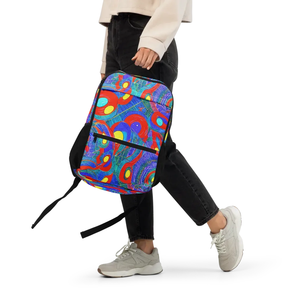 Red Tide Electric on Utility Backpack — Front
