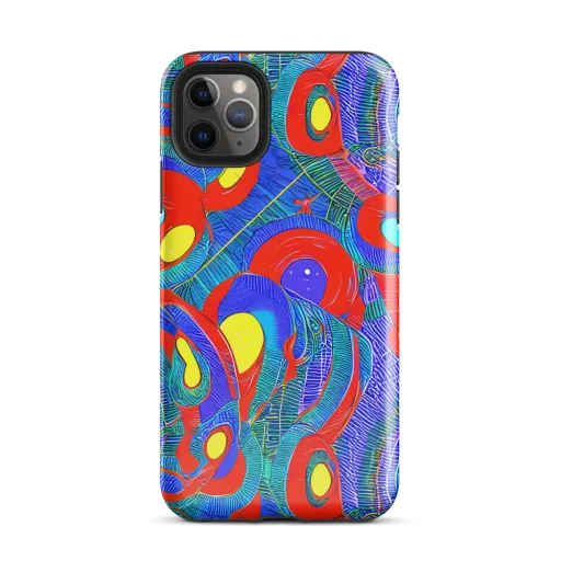 Red Tide Electric on a Tough Case for iPhone®