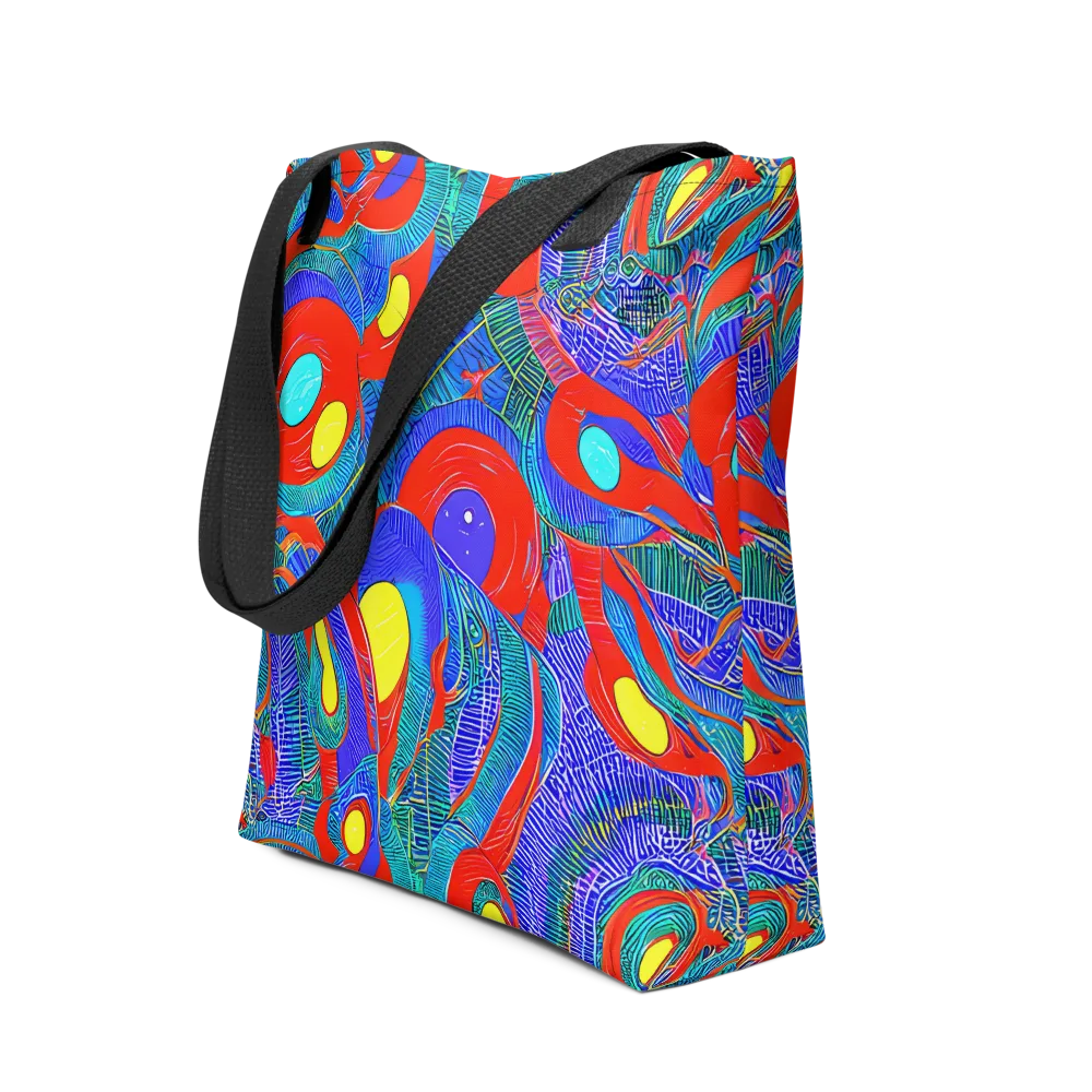 Red Tide Electric on Tote Bag — Front