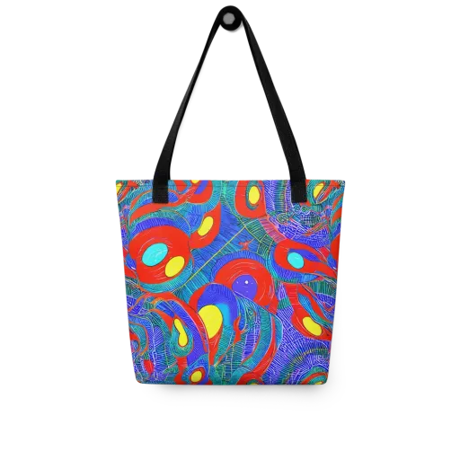 Red Tide Electric on a Tote Bag
